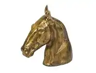 LivingStyles Sana Metal Horse Head Sculpture offer