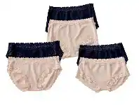 Harris Scarfe Jockey Parisienne Cotton Full Brief, Bikini or Boyleg offer