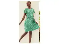Harris Scarfe Khoko Smart Fit & Flare Jersey Dress Falling Floral offer