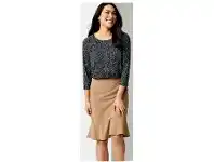 Harris Scarfe Khoko Smart Fluted Solid Skirt offer