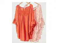 Harris Scarfe Khoko Plus Smock Top Georgette offer