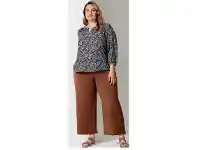 Harris Scarfe Khoko Plus Shirt Neck Blouse offer