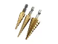 Toolmart Dymaxion 3 Pce Step Drill Set offer