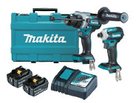 Toolmart Makita 18V 2 Pce Brushless Combo Kit offer