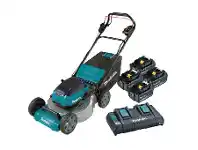 Toolmart Makita 36V (18Vx2) Self-Propelled 534mm Steel Deck Brushless Lawn Mower Kit offer