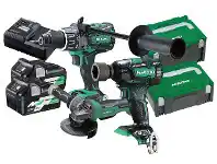 Toolmart Hikoki 36V 3 Pce Multivolt Combination Pack offer