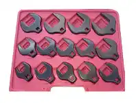 Toolmart Typhoon 14 Pce 1/2in Crowsfoot Spanner Set AF offer