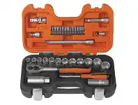 Toolmart Bahco 34 Pce 1/4 & 3/8in DR Socket Set offer