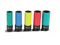 Toolmart SP Tools 5 Pce 1/2in DR Wheel Nut Socket Set offer