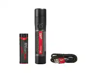 Milwaukee USB Rechargeable 1100L Twist Focus Flashlight Kit