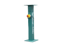 Abbott & Ashby Heavy Duty Pedestal Kit with E Stop