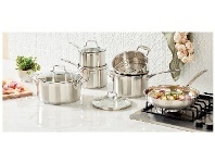 Harris Scarfe Scanpan 6pc Impact Stainless Steel Cookset offer