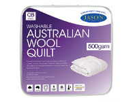 Harris Scarfe Jason 500GSM Australian Washable Wool Quilt offer