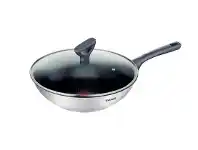 Tefal Daily Cook Induction Stainless Steel Wok 28cm