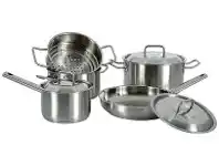 Harris Scarfe Scanpan 5pc Commercial Stainless Steel Cookset offer