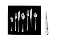 Harris Scarfe Tramontina 56pc Crystal 18/10 Cutlery Set offer