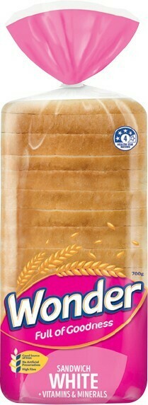 IGA Wonder White Bread 680-700g Selected Varieties offer