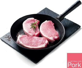 IGA Australian Pork Medallion Steaks offer