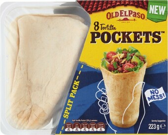IGA Old El Paso Tortilla Pockets 223g offer