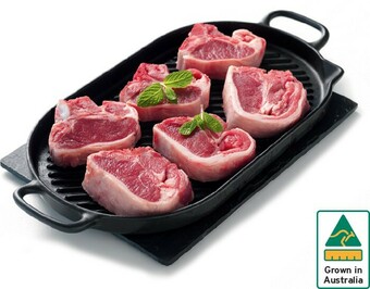 IGA Australian Lamb Loin Chops offer