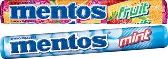 Mentos Roll 37.5-38g Selected Varieties