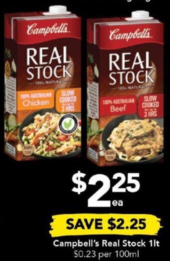 Campbell's Real Stock 1lt