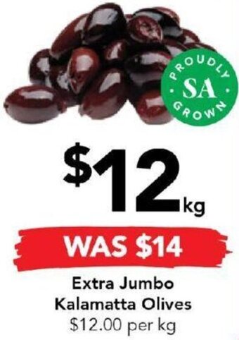 Drakes Extra Jumbo Kalamatta Olives offer