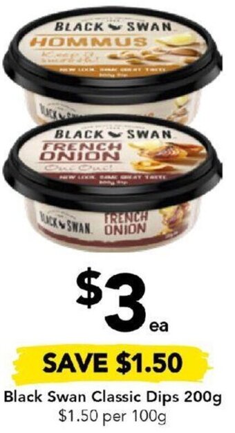 Drakes Black Swan Classic Dips 200g offer