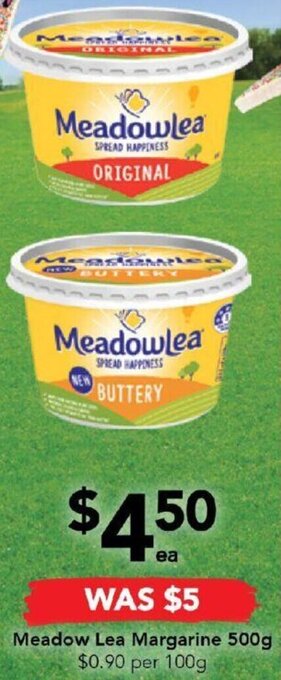 Drakes Meadow Lea Margarine 500g offer