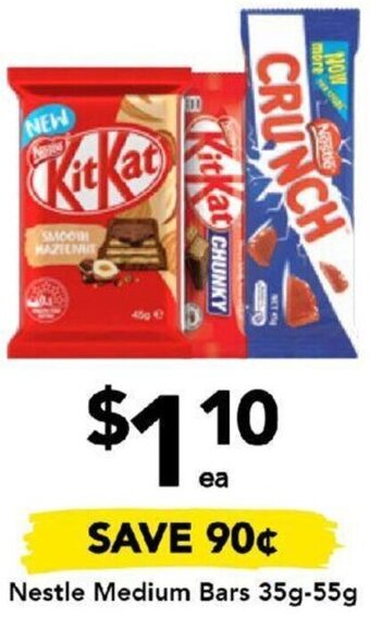 Drakes Nestle Medium Bars 35g-55g offer