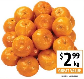 Supabarn IMPERIAL MANDARINS offer