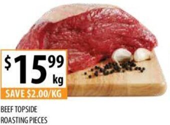 Supabarn BEEF TOPSIDE ROASTING PIECES offer