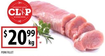 Supabarn PORK FILLET offer