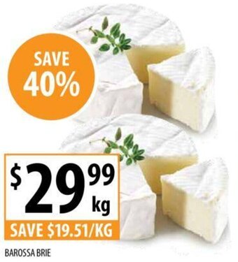 Supabarn BAROSSA BRIE offer
