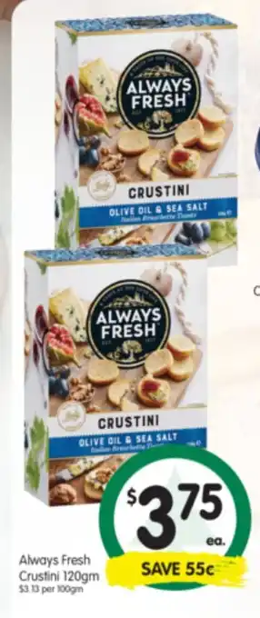Always Fresh Crustini 120gm