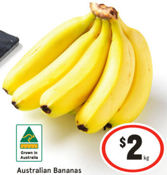 IGA Australian Bananas offer