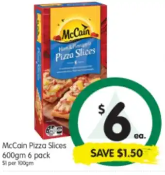 Spar McCain Pizza Slices 600gm 6 pack offer