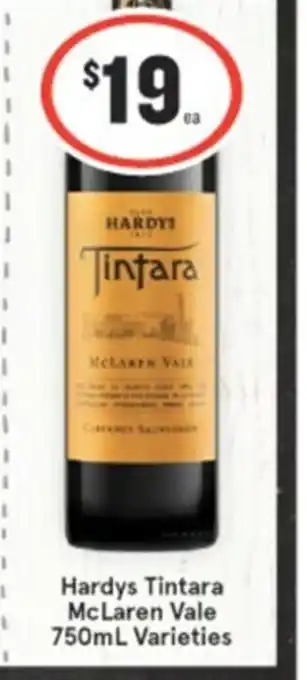 Hardys Tintara McLaren Vale 750mL Varieties