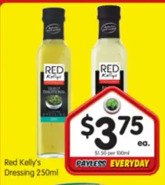 Red Kelly's Dressing 250ml