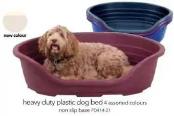 Cheap as Chips Heavy Duty Plastic Dog Bed - Large offer