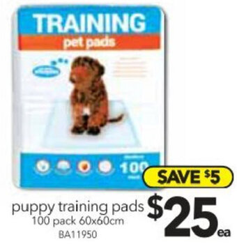 Cheap as Chips Puppy Training Pads offer