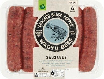 Woolworths Woolworths Premium Butcher Style Sausage Varieties 500g offer