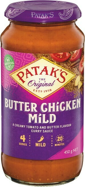 Woolworths Patak’s Butter Chicken 450g offer