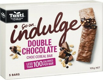 Tasti Indulgent Bars 105g Pk 5