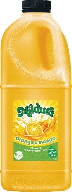 Mildura Fruit Drink 2 Litre – From the Fridge