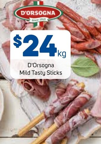 Foodland D'Orsogna Mild Tasty Sticks offer