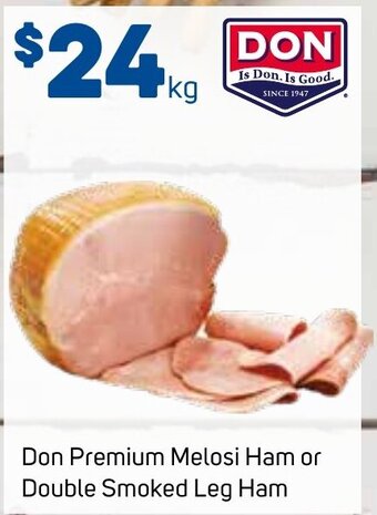 Foodland Don Premium Melosi Ham or Double Smoked Leg Ham offer