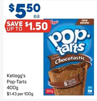 Foodland Kellogg's Pop-Tarts 400g offer