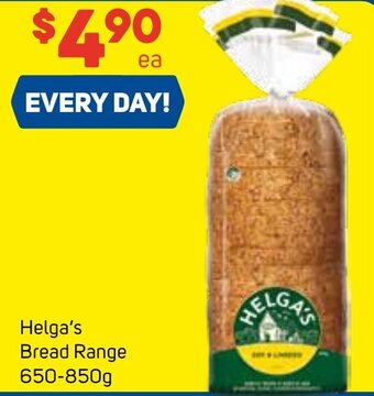 Foodland Helga's Bread Range 650-850g offer