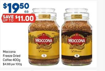 Foodland Moccona Freeze Dried Coffee 400g offer